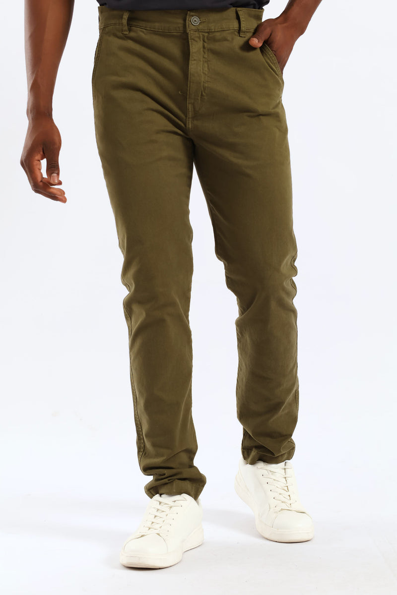 Slim III Chino Pant - Olive