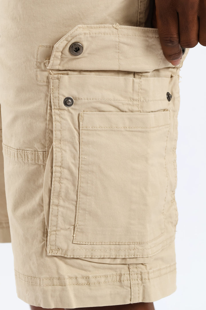 Cargo Bellows Short - Stone