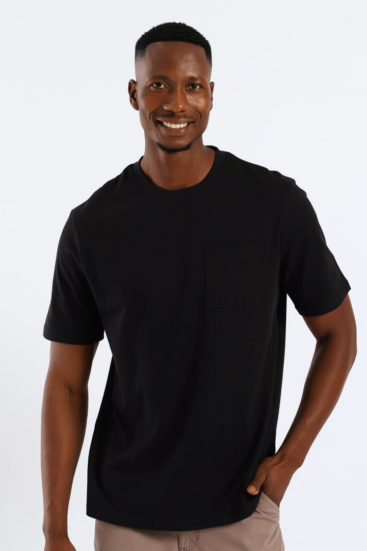 Weight Pocket Tee - Black