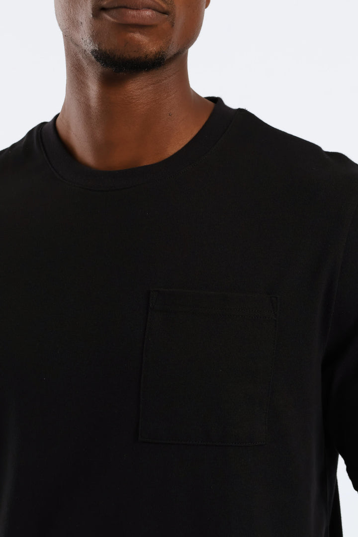 Weight Pocket Tee - Black