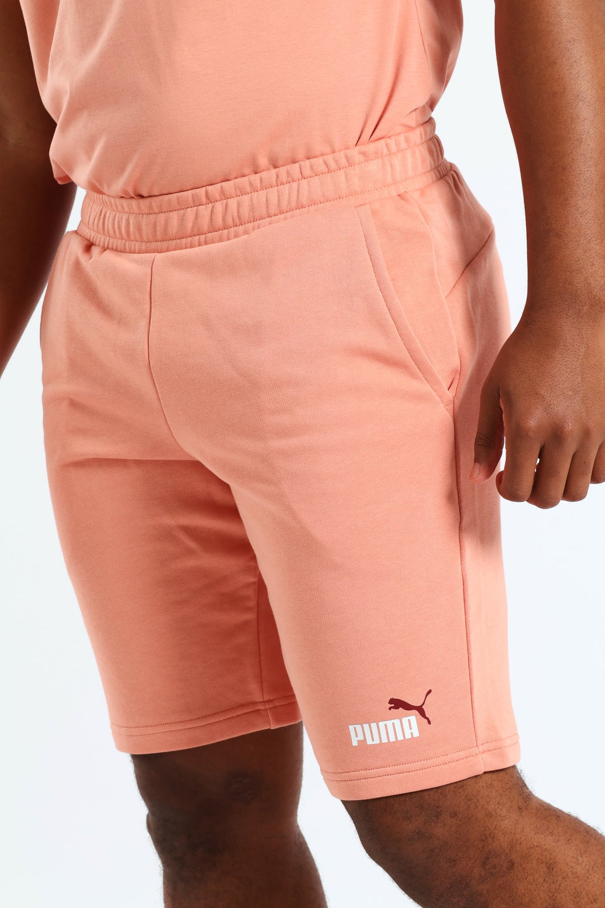 Mens Essentials Plus Tone Shorts Peach – Edgars