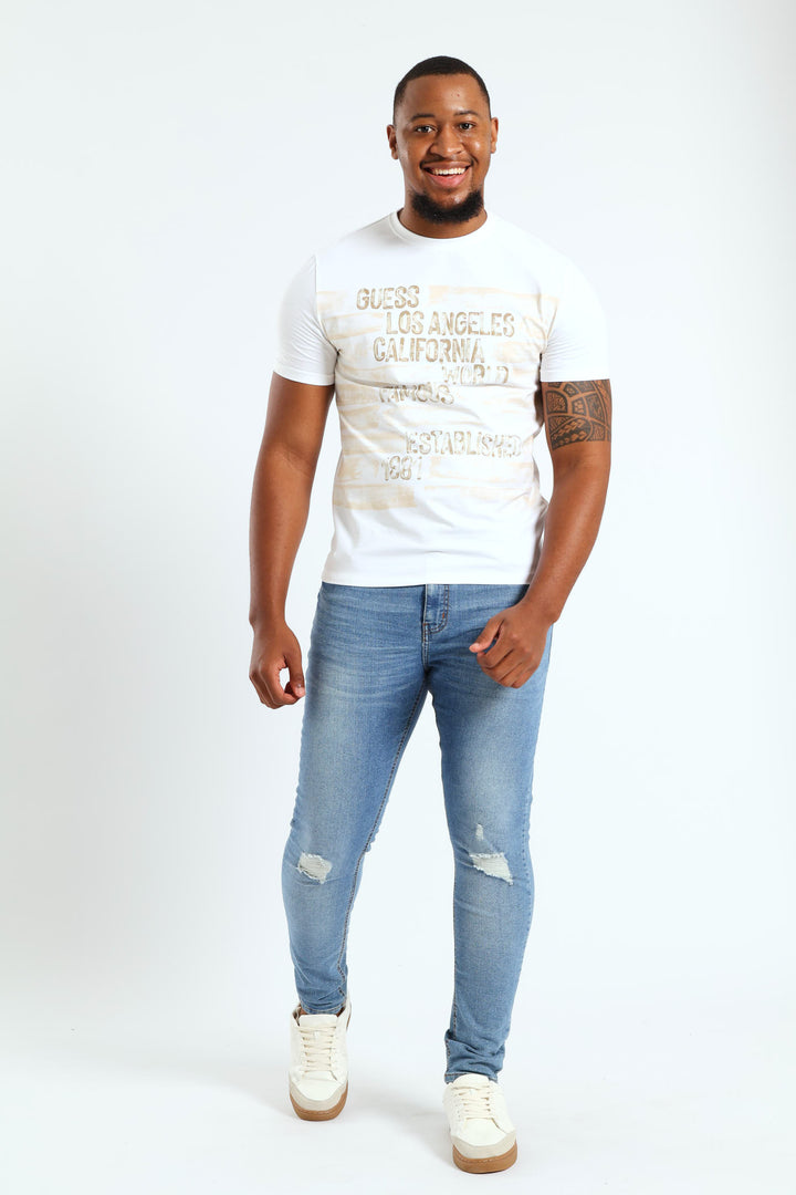 World Famous Tee - White