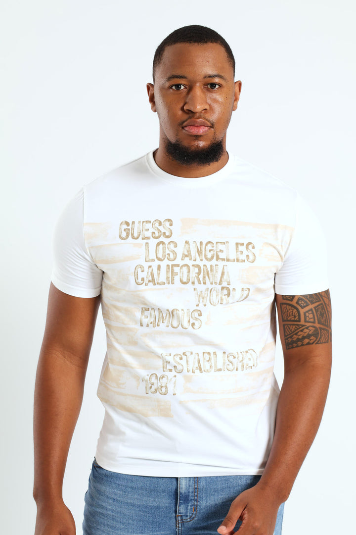 World Famous Tee - White