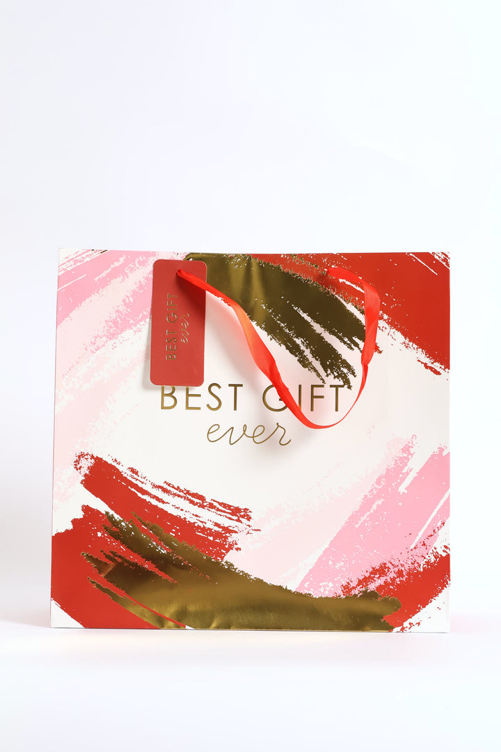 Best Gift Ever Gift Bag - Red