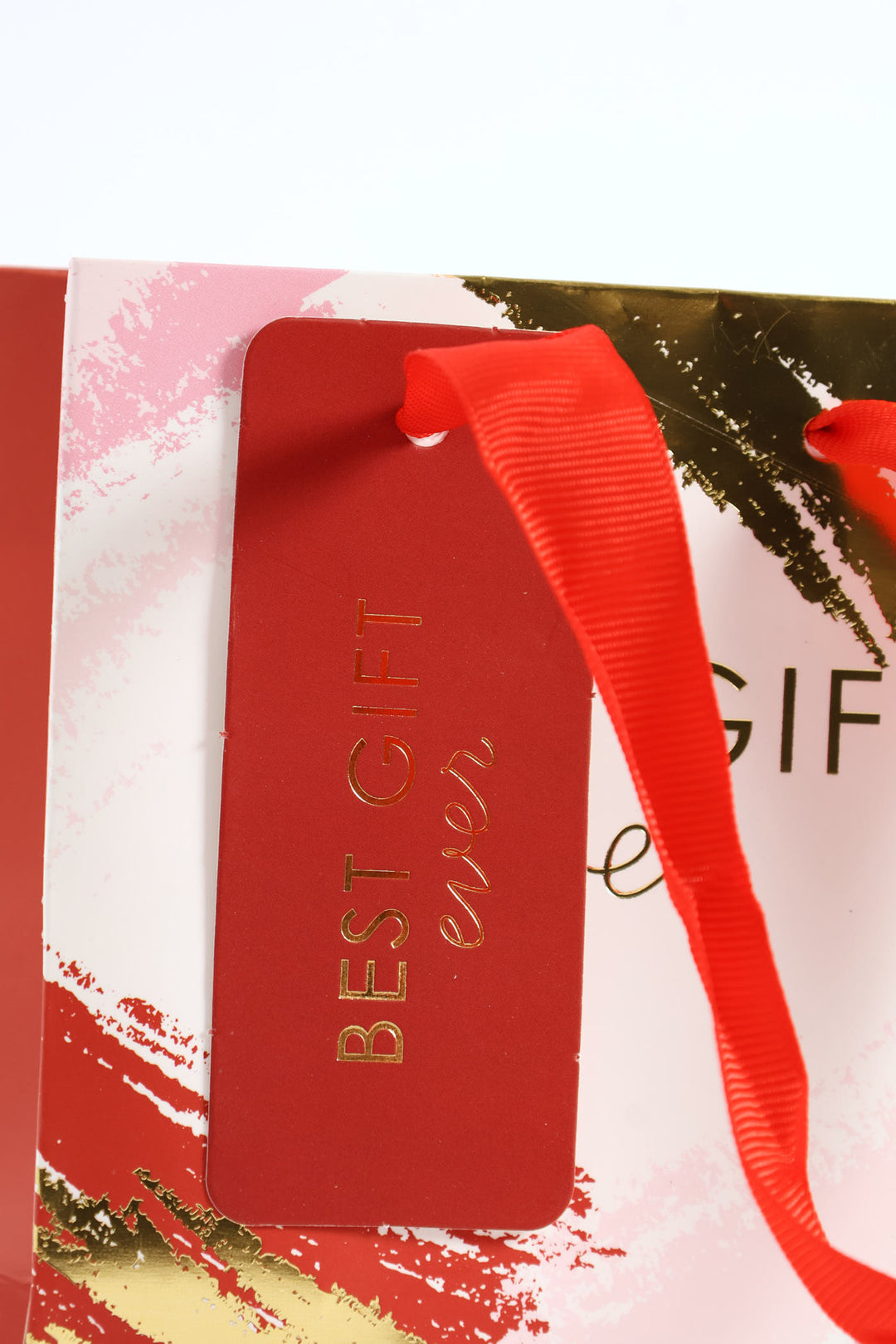 Best Gift Ever Gift Bag - Red