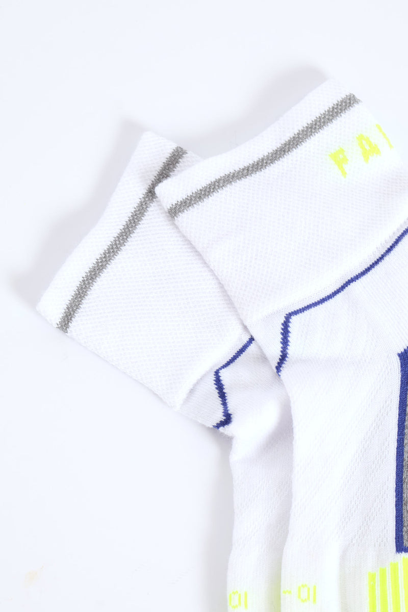 Reflective Runner Socks - White