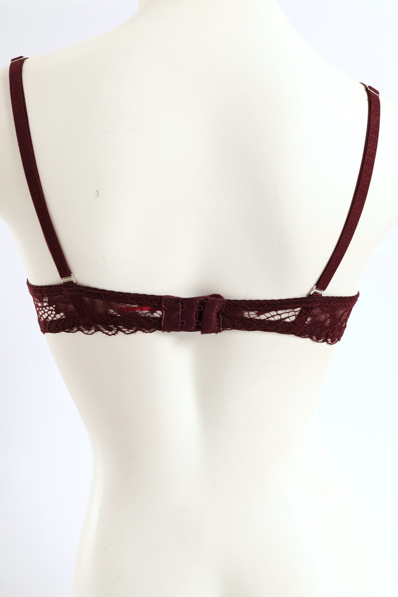 2 Pack Galloon Lace Multi Way Bra - Raspberry/Maroon
