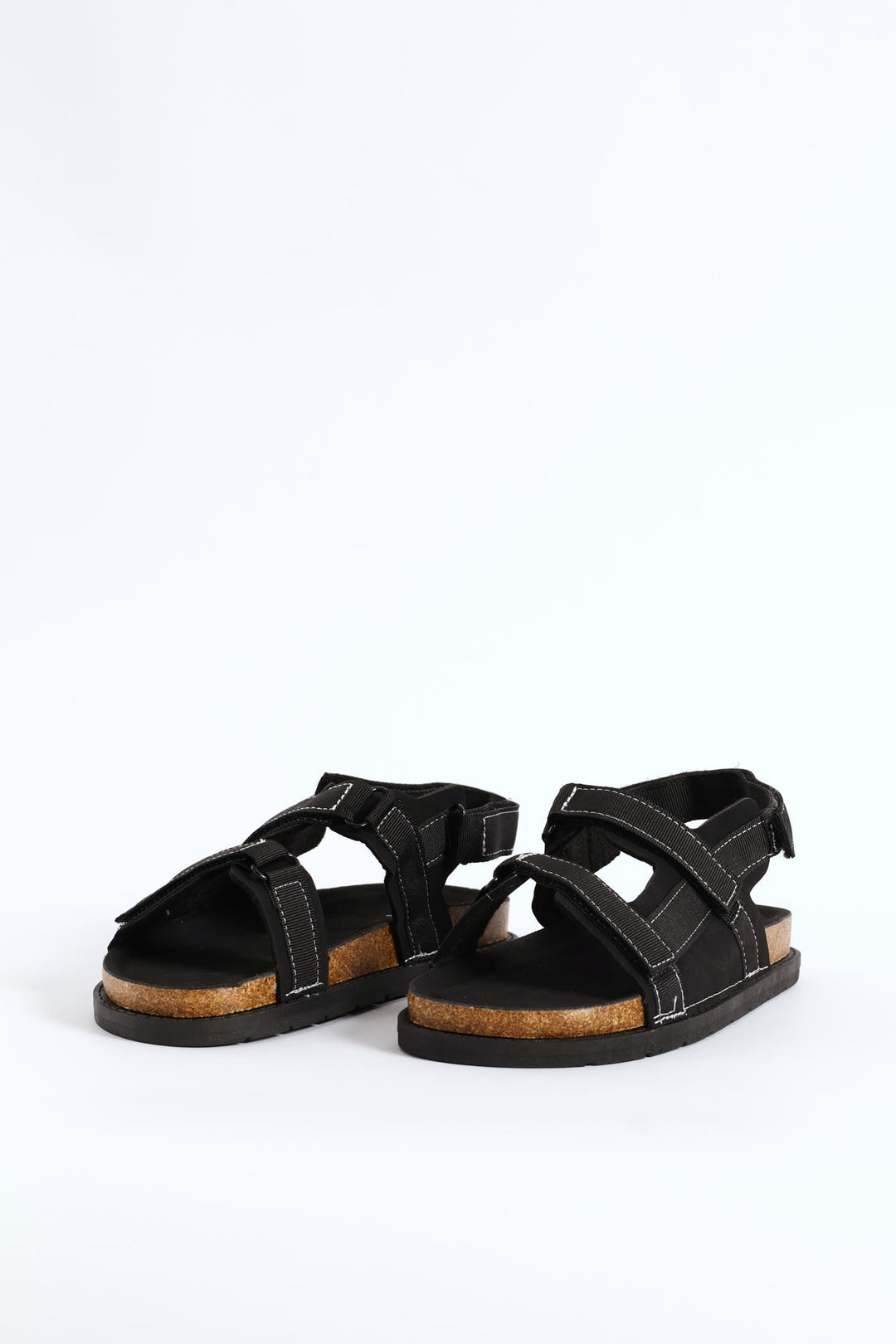Boys Utility Health Sandal - Black