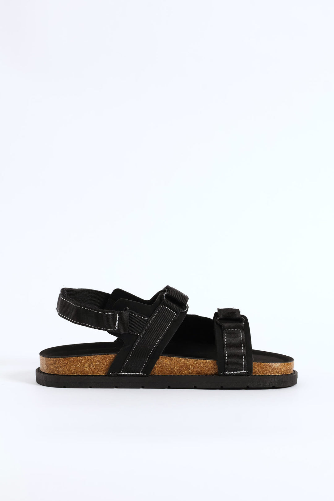 Boys Utility Health Sandal - Black