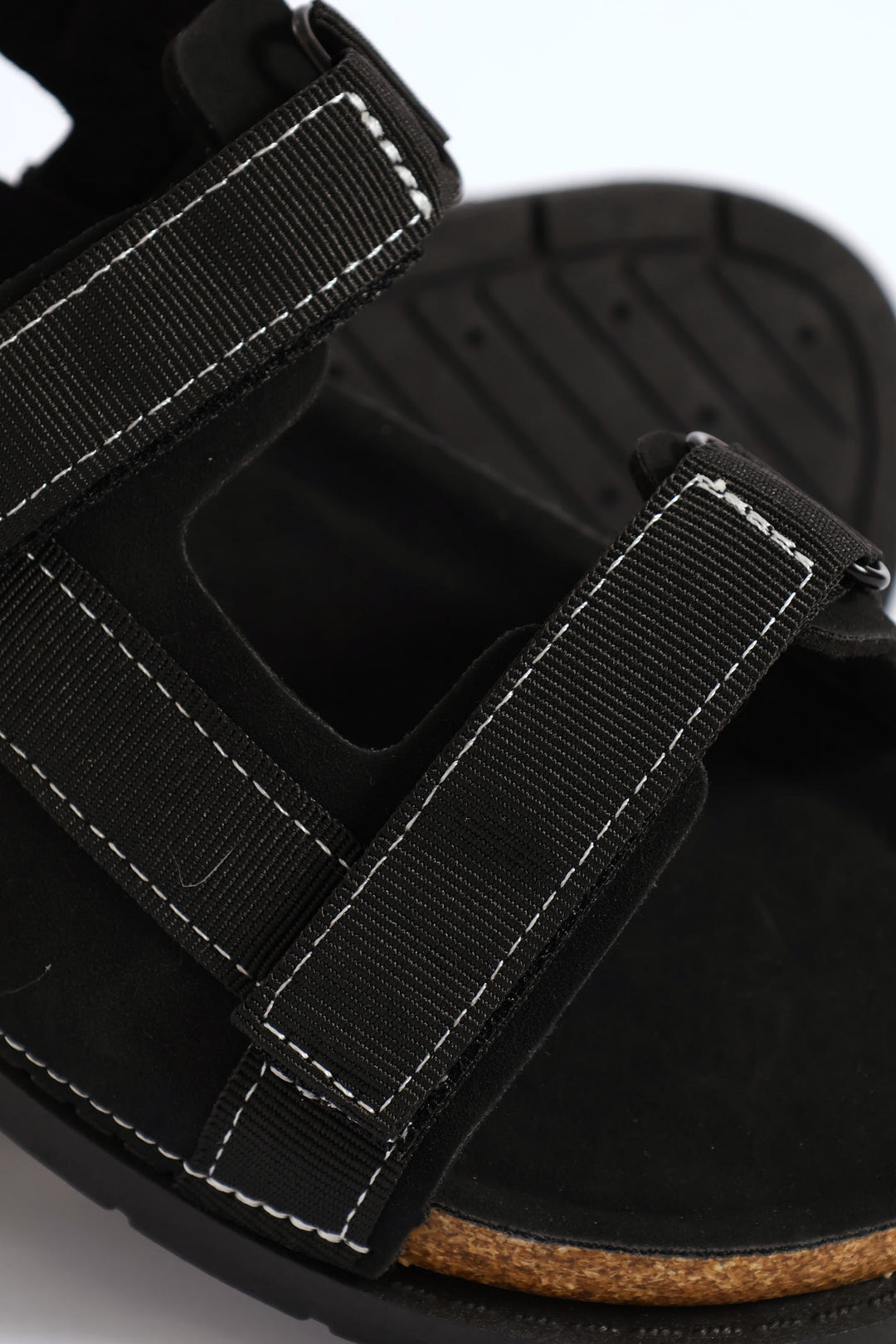 Boys Utility Health Sandal - Black