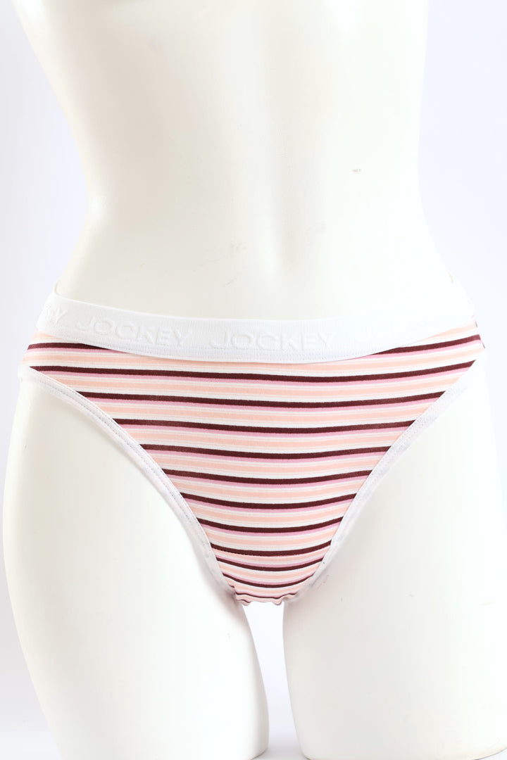 5 Pack Tonal Print Bikini Panties - Multi