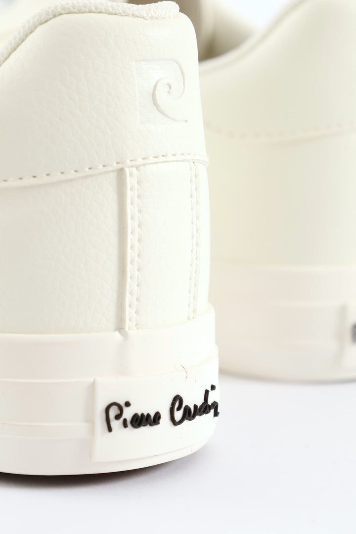 Euro Lace Up Sneaker - White