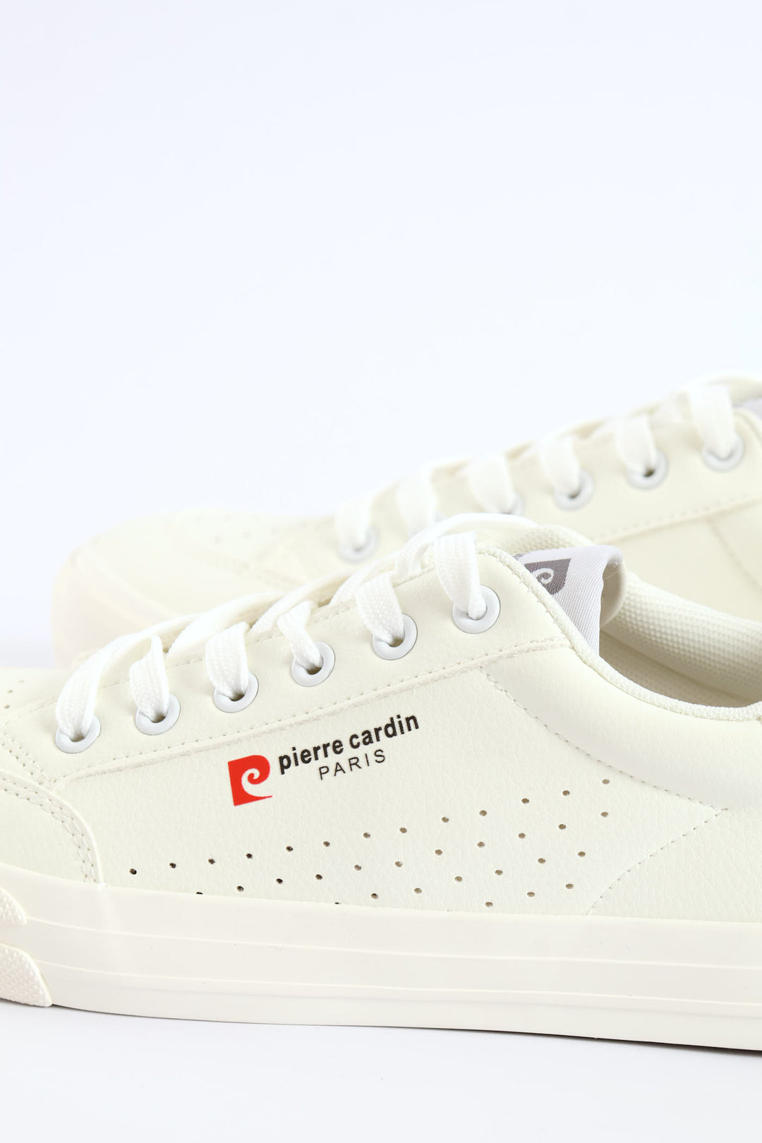 Euro Lace Up Sneaker - White
