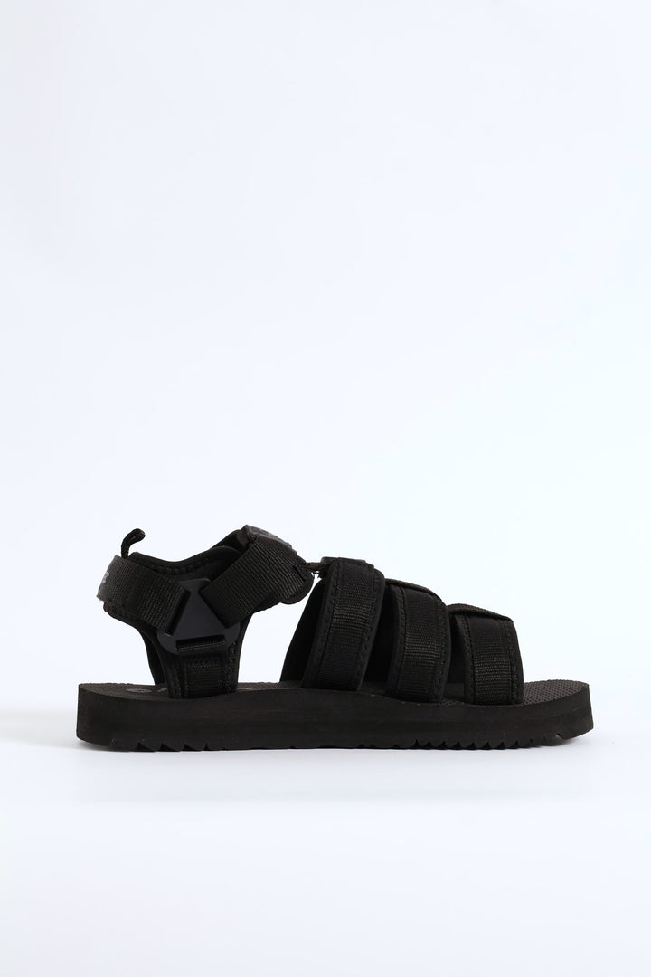 Fisherman Sandal - Black