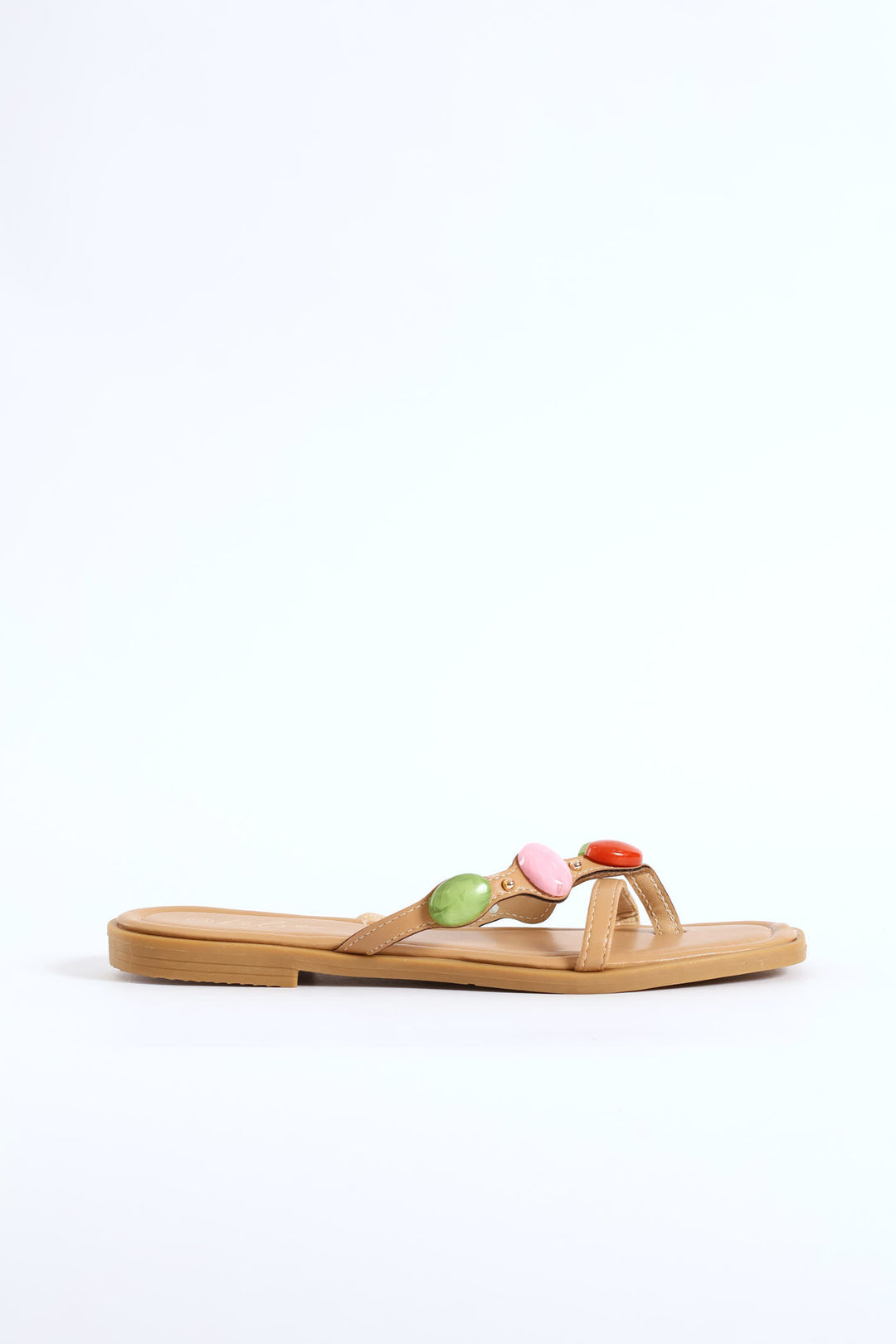 Beaded Thong Sandal - Multi