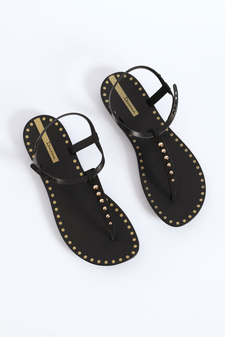 Class Dots Sandal - Black