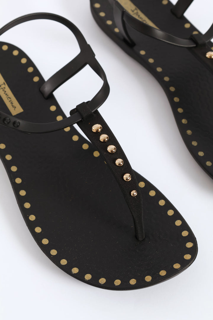Class Dots Sandal - Black