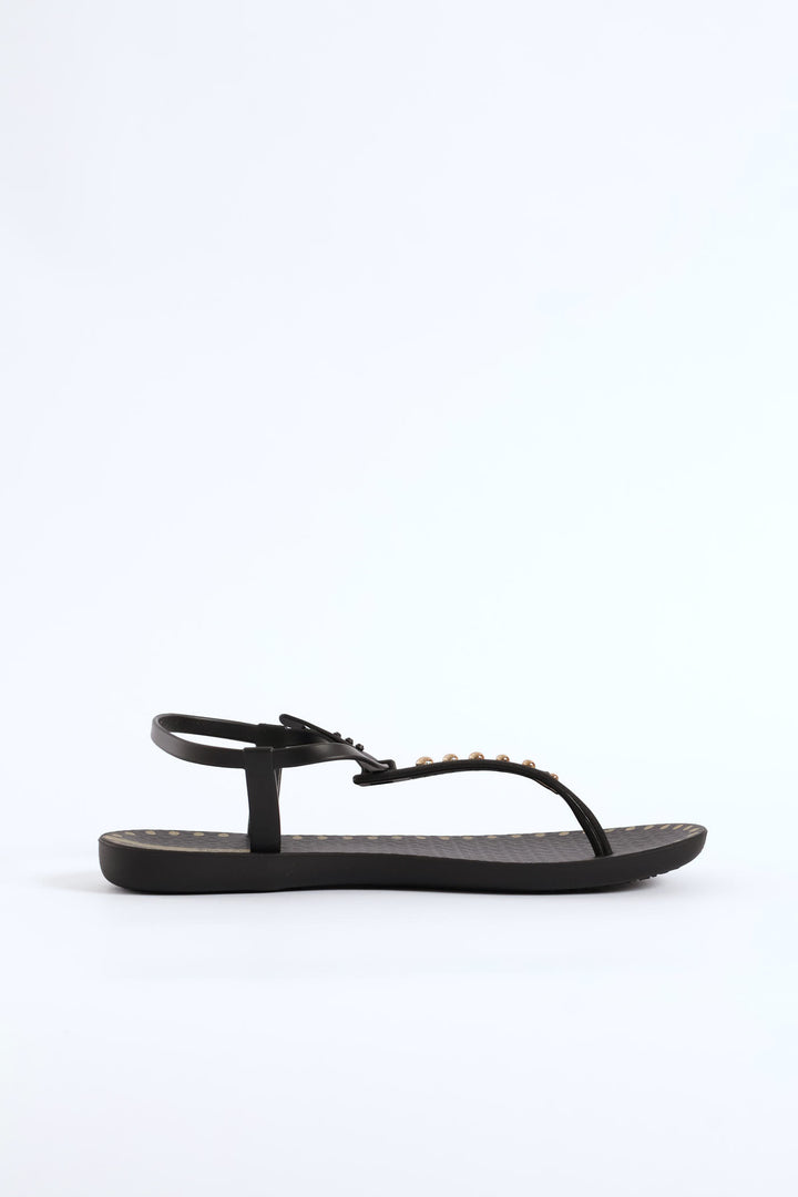 Class Dots Sandal - Black