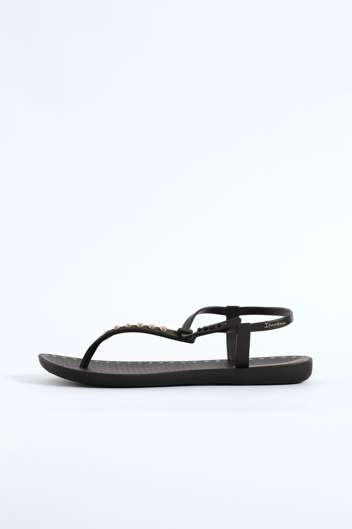 Class Dots Sandal - Black