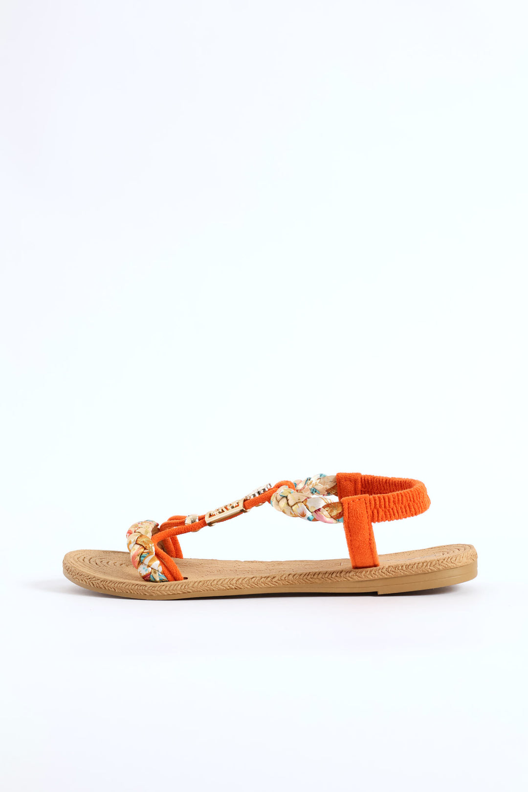 Flower Trim Multistrap Sandal - Multi