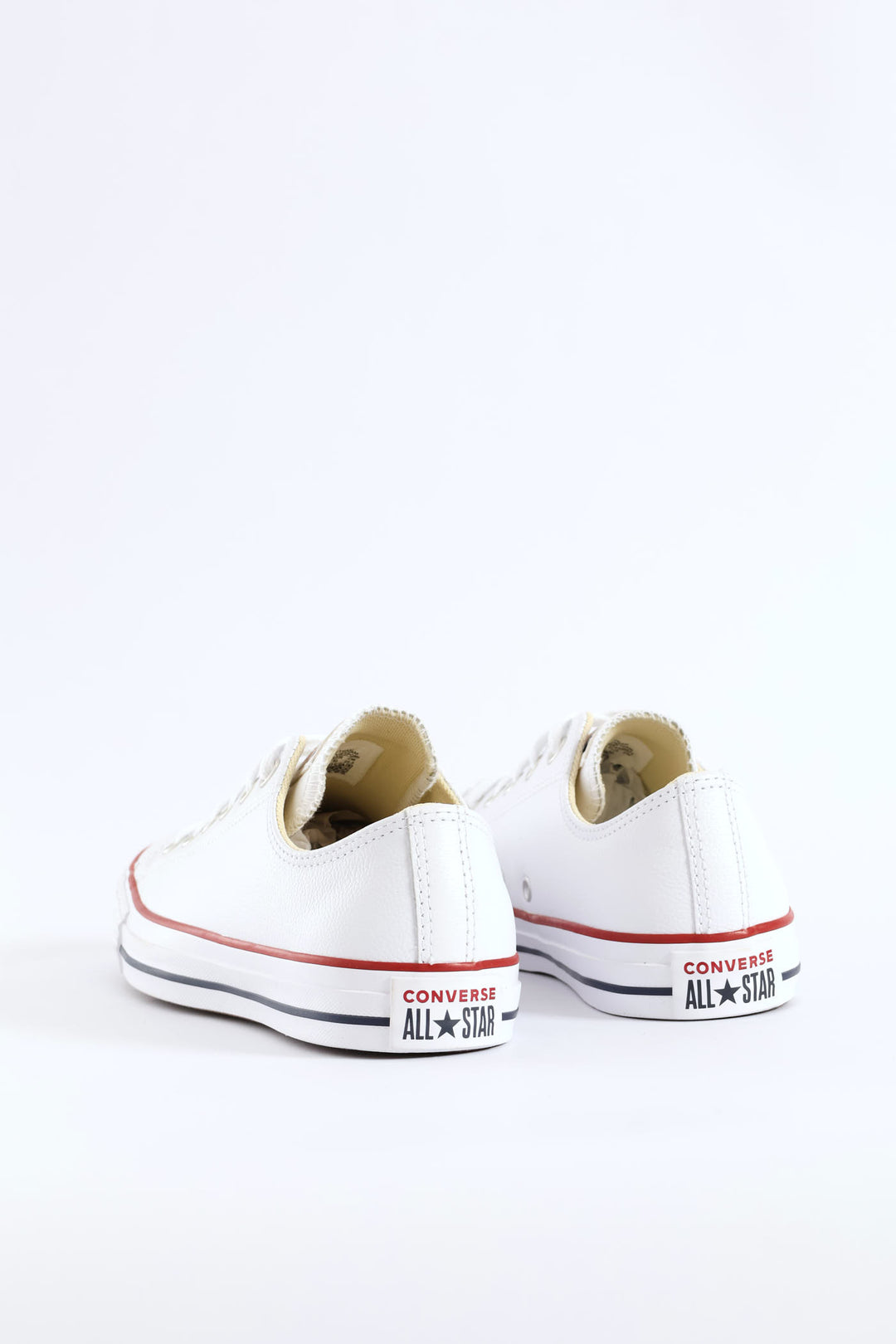 All Star Leather Lo Sneaker - White