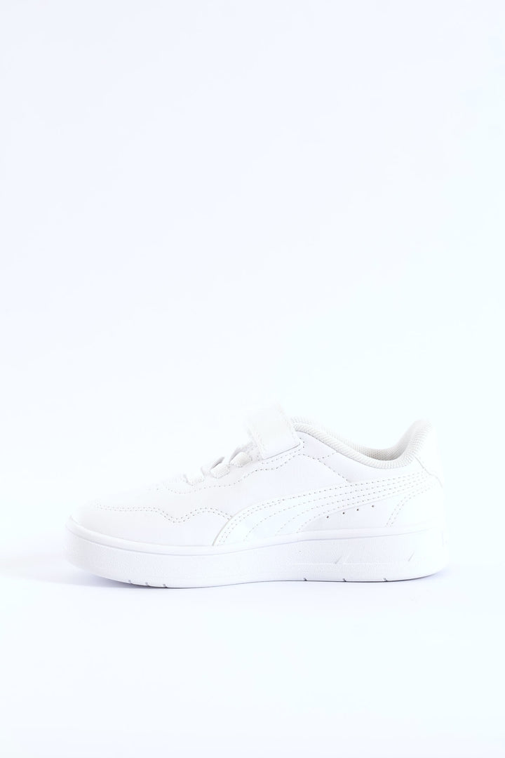Pre-Girls Court Lally Ac+ Ps Sneaker - White