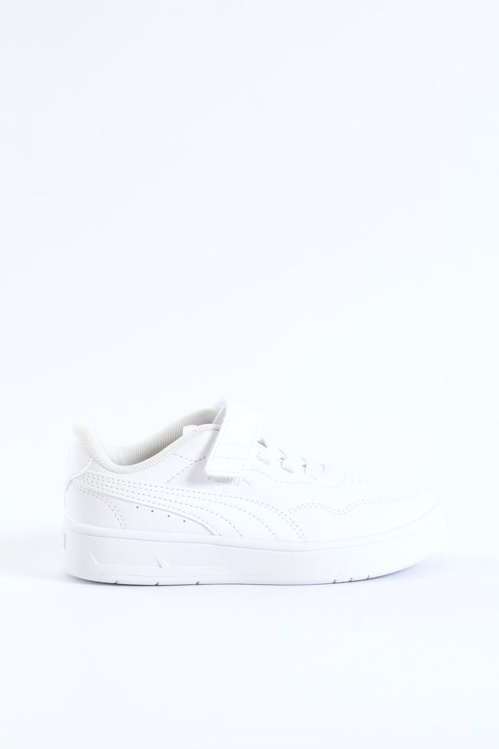 Pre-Girls Court Lally Ac+ Ps Sneaker - White