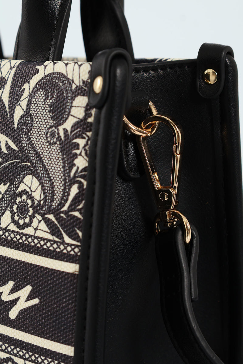 Printed Extra Mini - Black