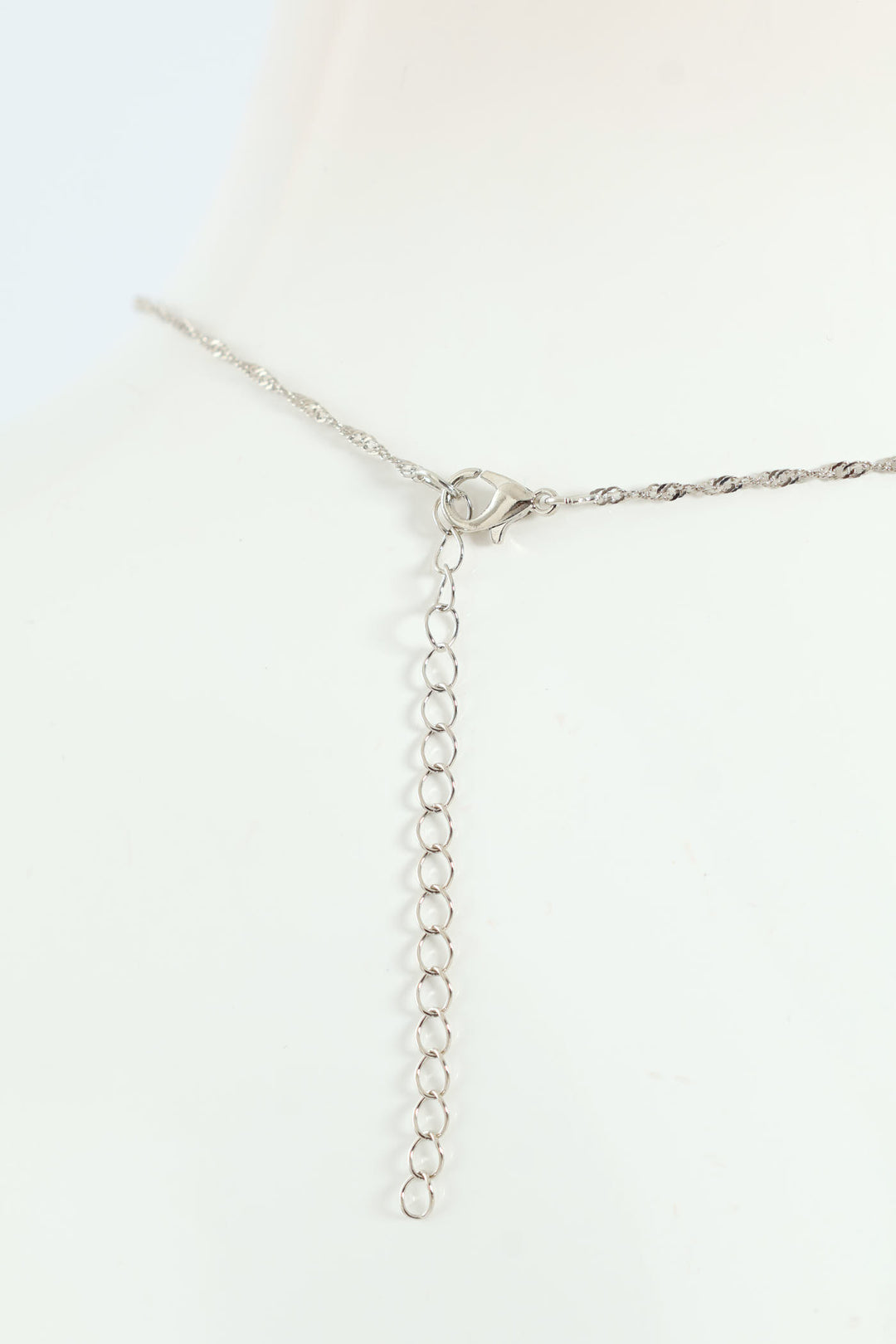 Pendant Cross Necklace - Silver