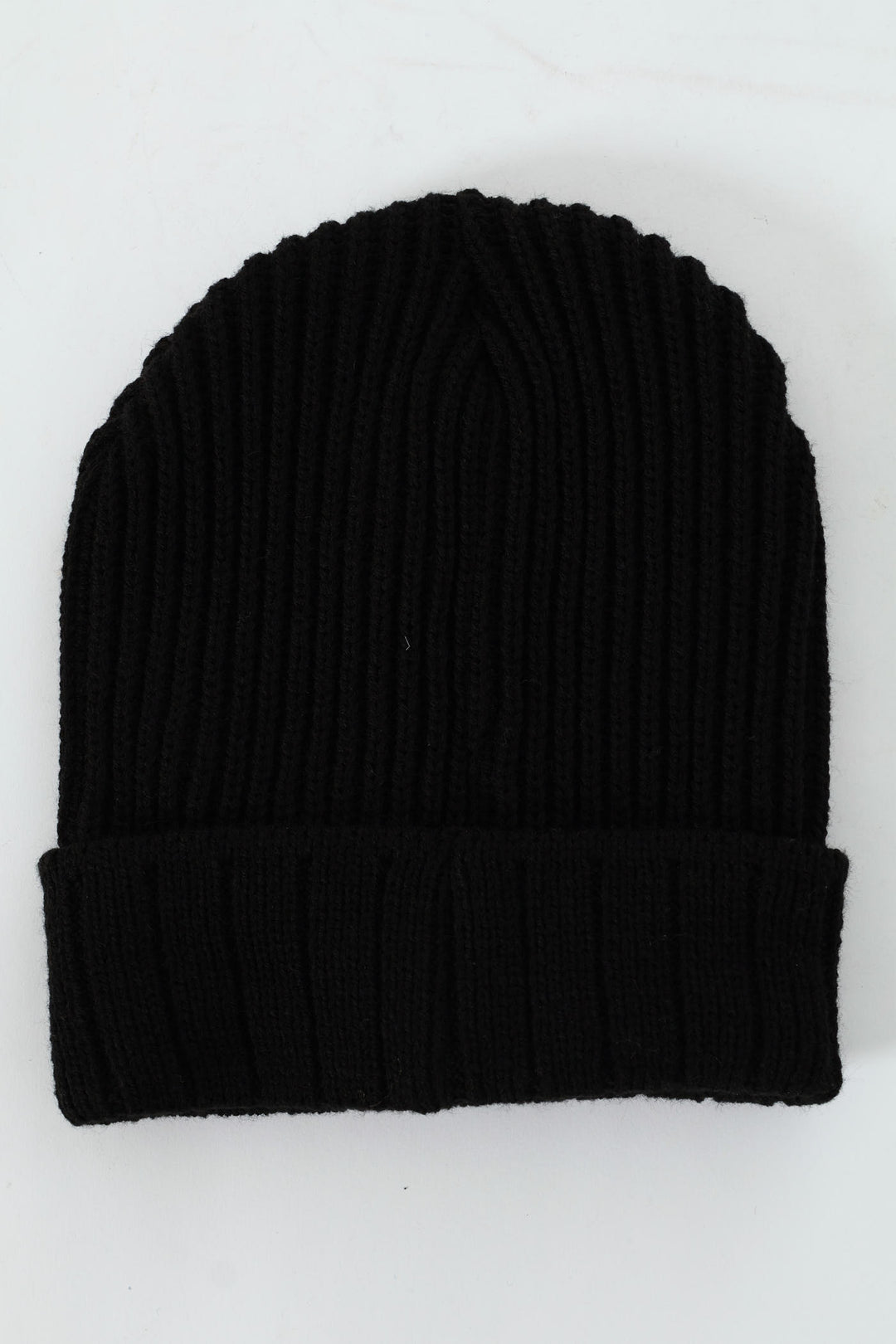 Authentic Rib Beanie - Black