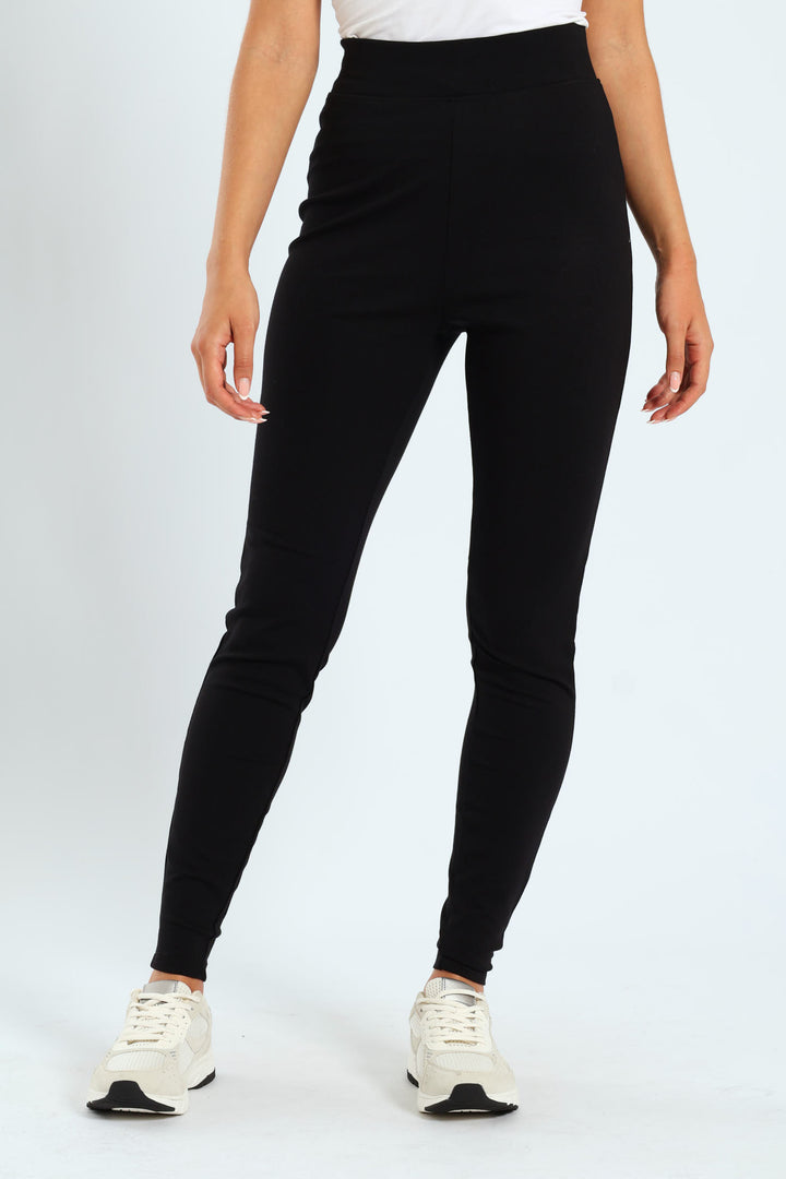 Ponte Legging - Black