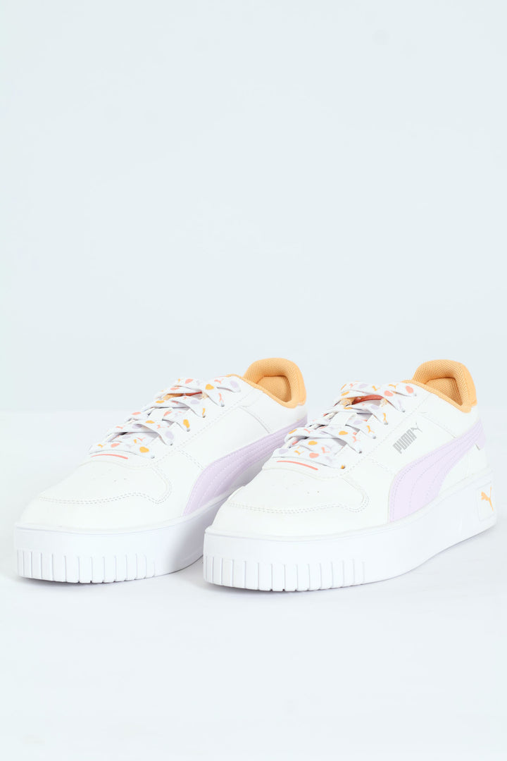 Girls Carina Street Lacey Sneaker - Lilac