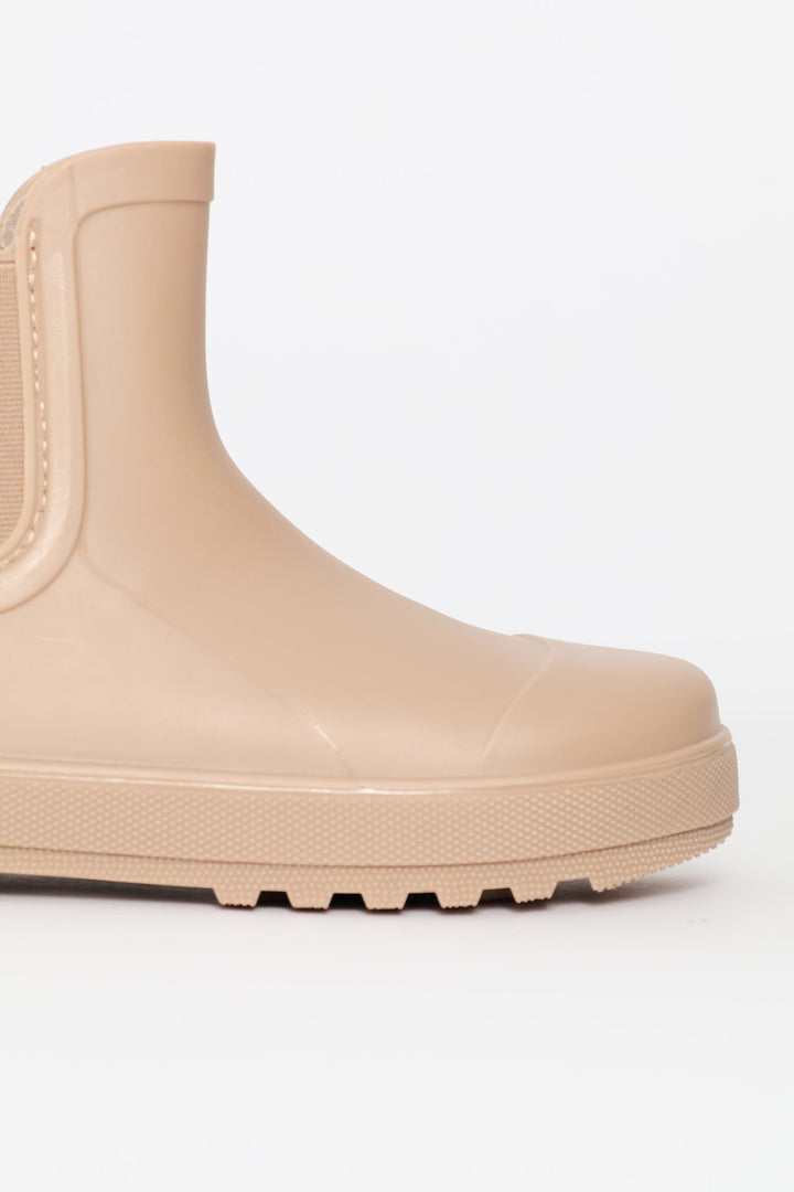 Girls Wellington Boot - Mocha