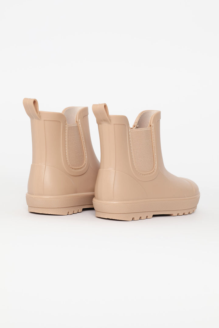 Girls Wellington Boot - Mocha