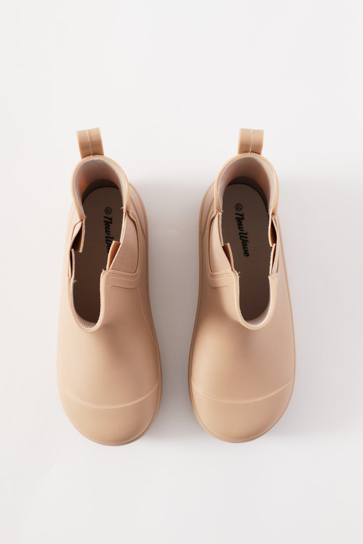 Girls Wellington Boot - Mocha