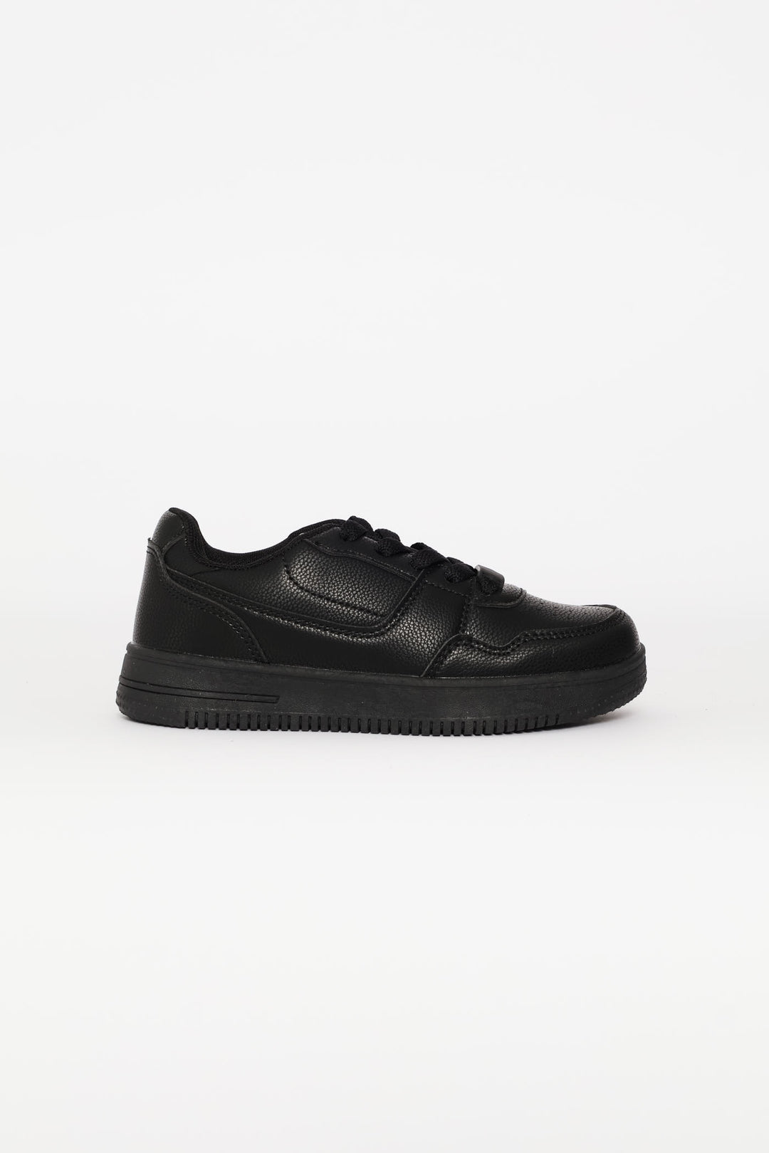 Boys Mono Court Sneaker - Black