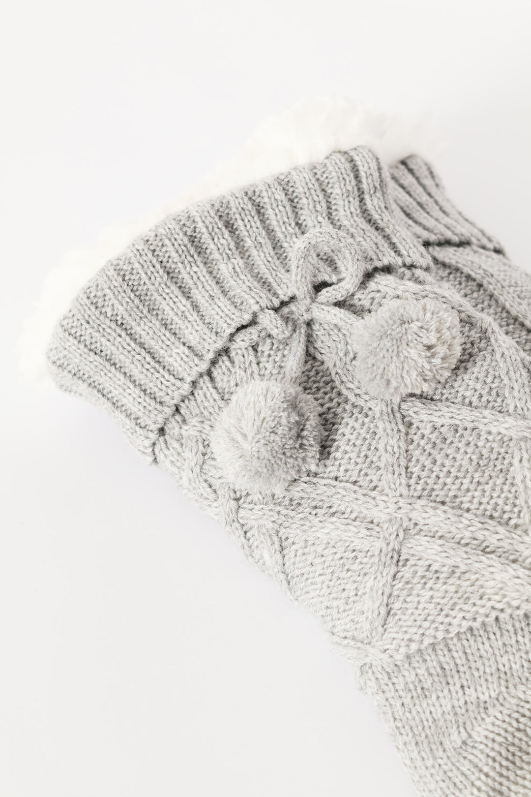 Winter Bed Socks - Grey