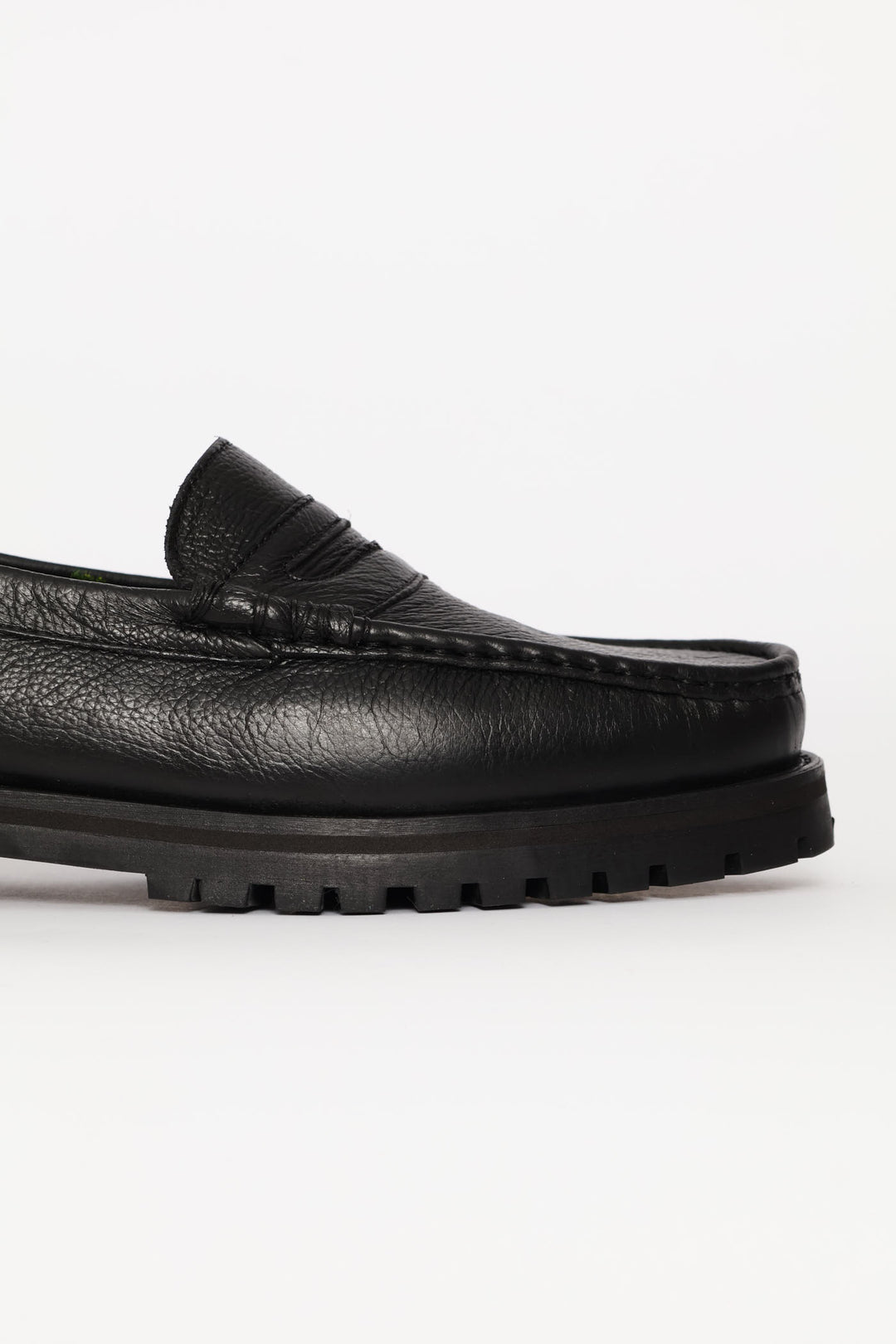 Penny Moccasin Loafer - Black