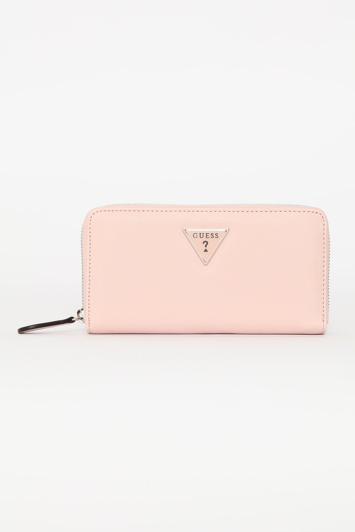 Vivette Medium Zip Around Purse - Rose