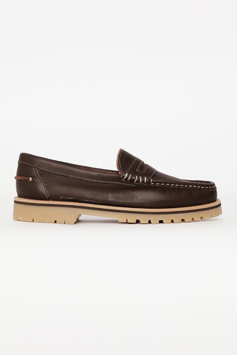 Penny Moccasin Loafer - Chocolate