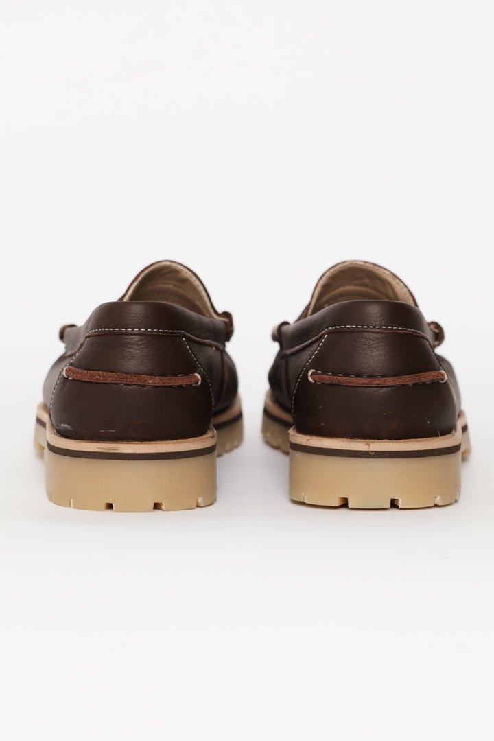 Penny Moccasin Loafer - Chocolate