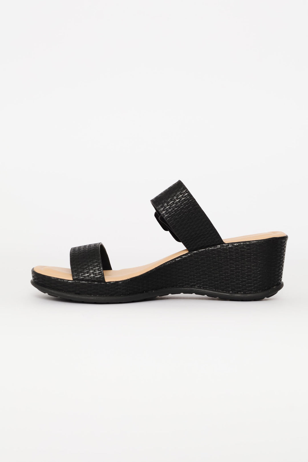 Weave Sandal - Black