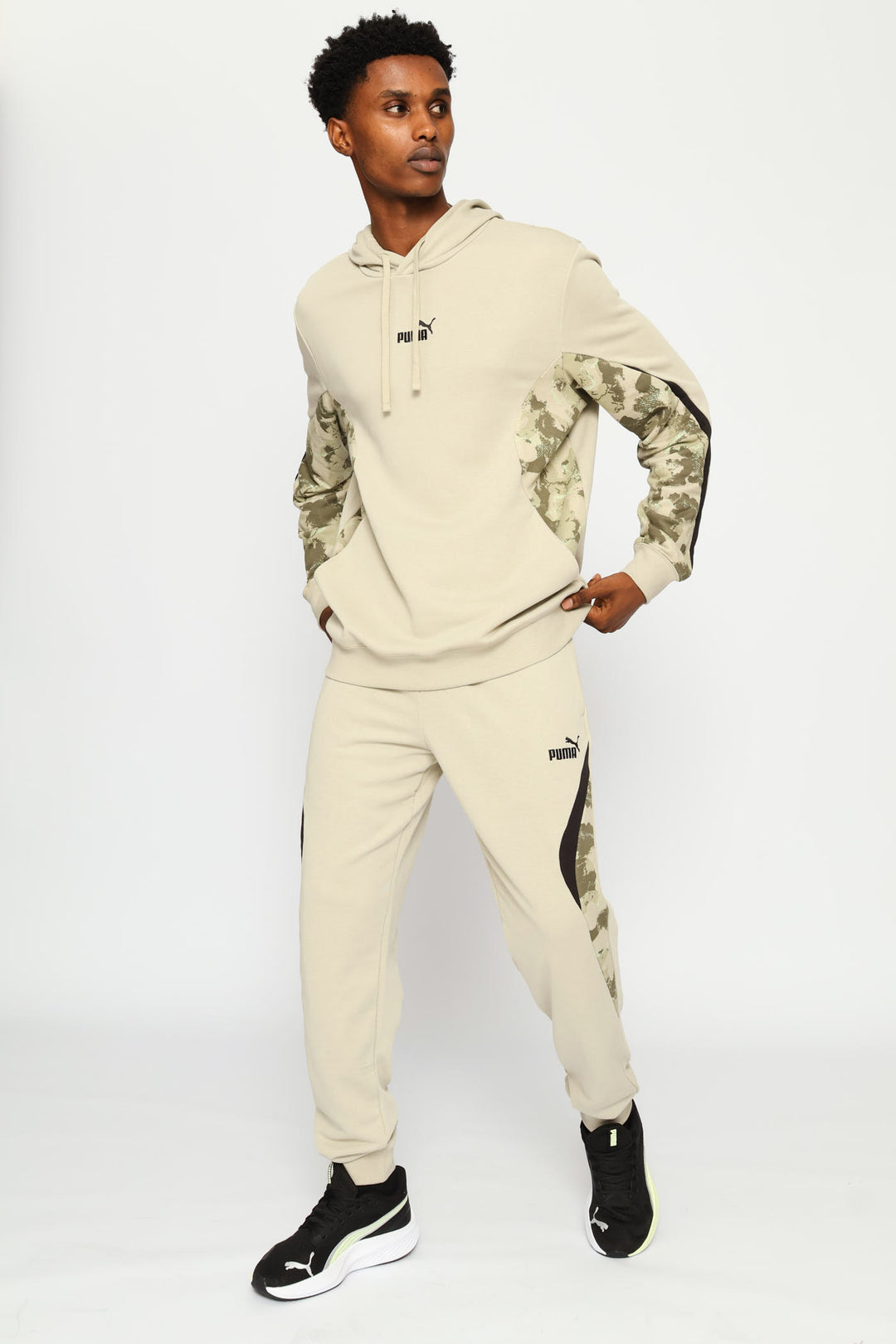 Camo Sweatpants - Grey
