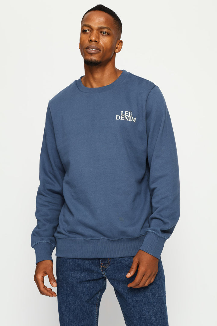 Home Town Crew Top - Blue