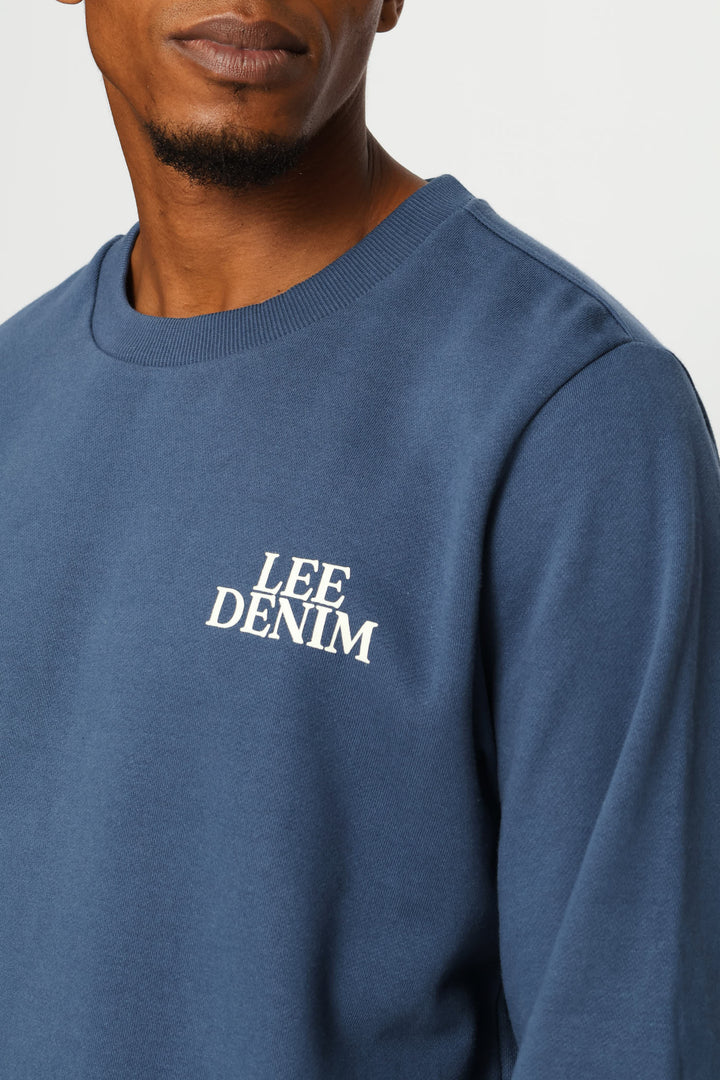 Home Town Crew Top - Blue