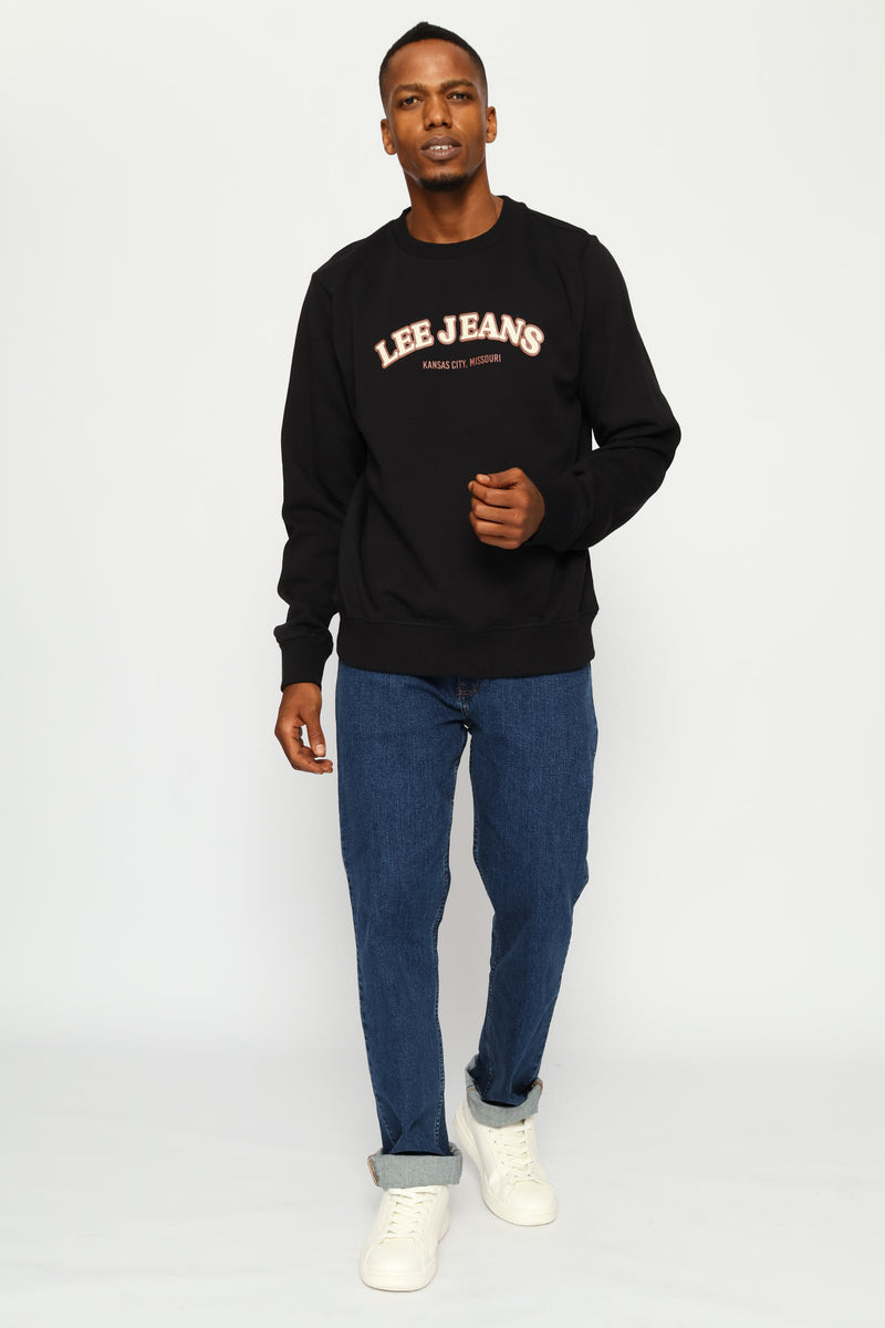 Kansas Crew Top - Black