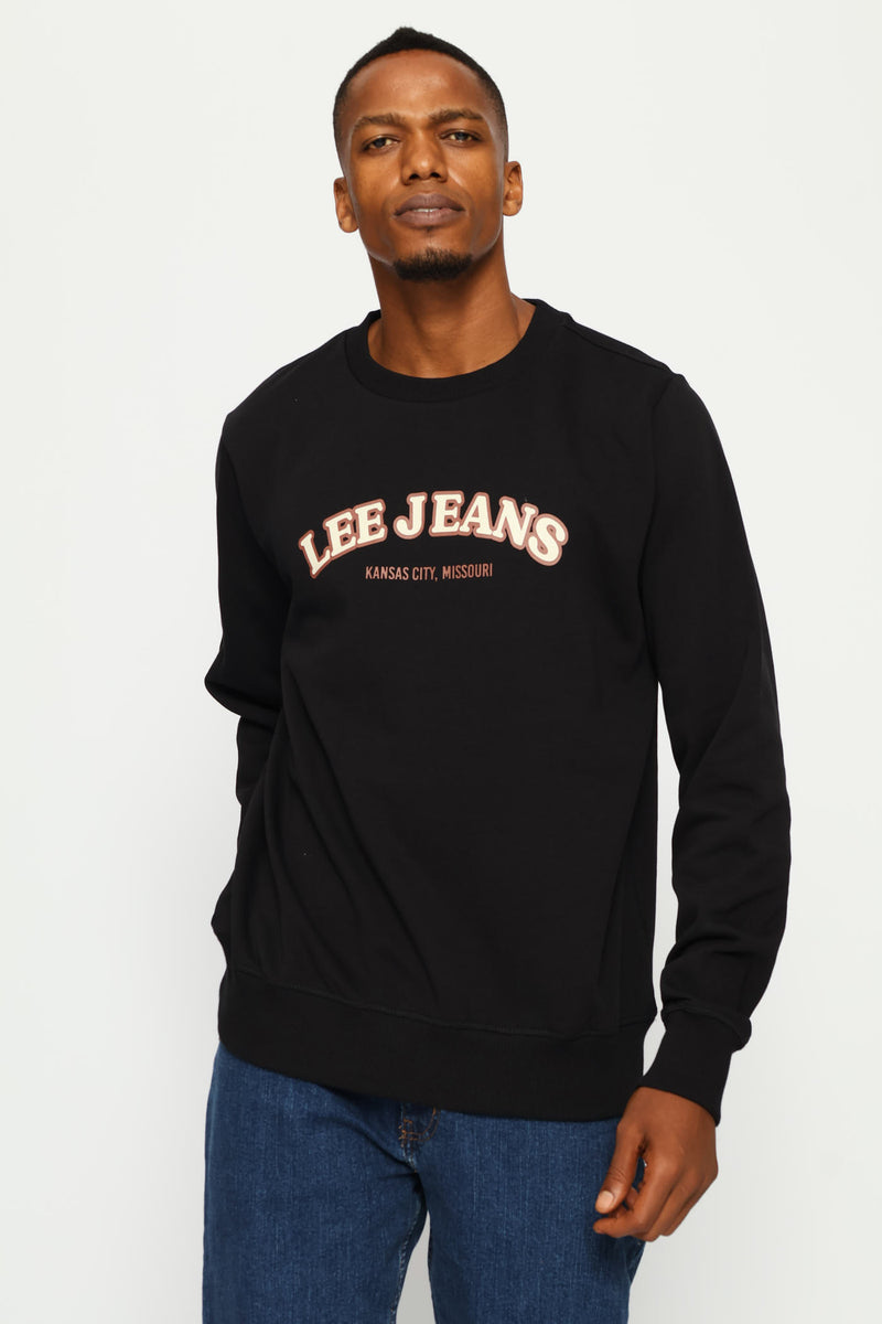 Kansas Crew Top - Black