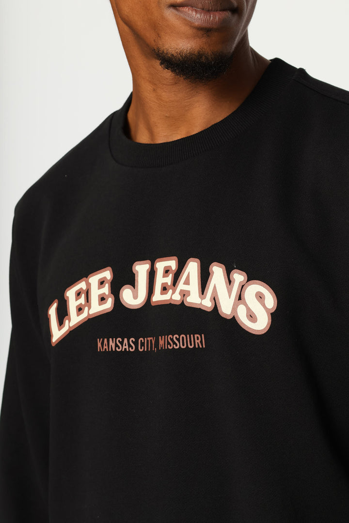 Kansas Crew Top - Black
