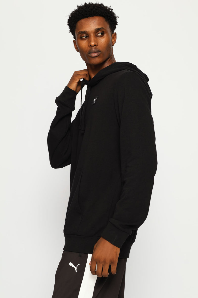 Essential Elevated Hoodie - Black