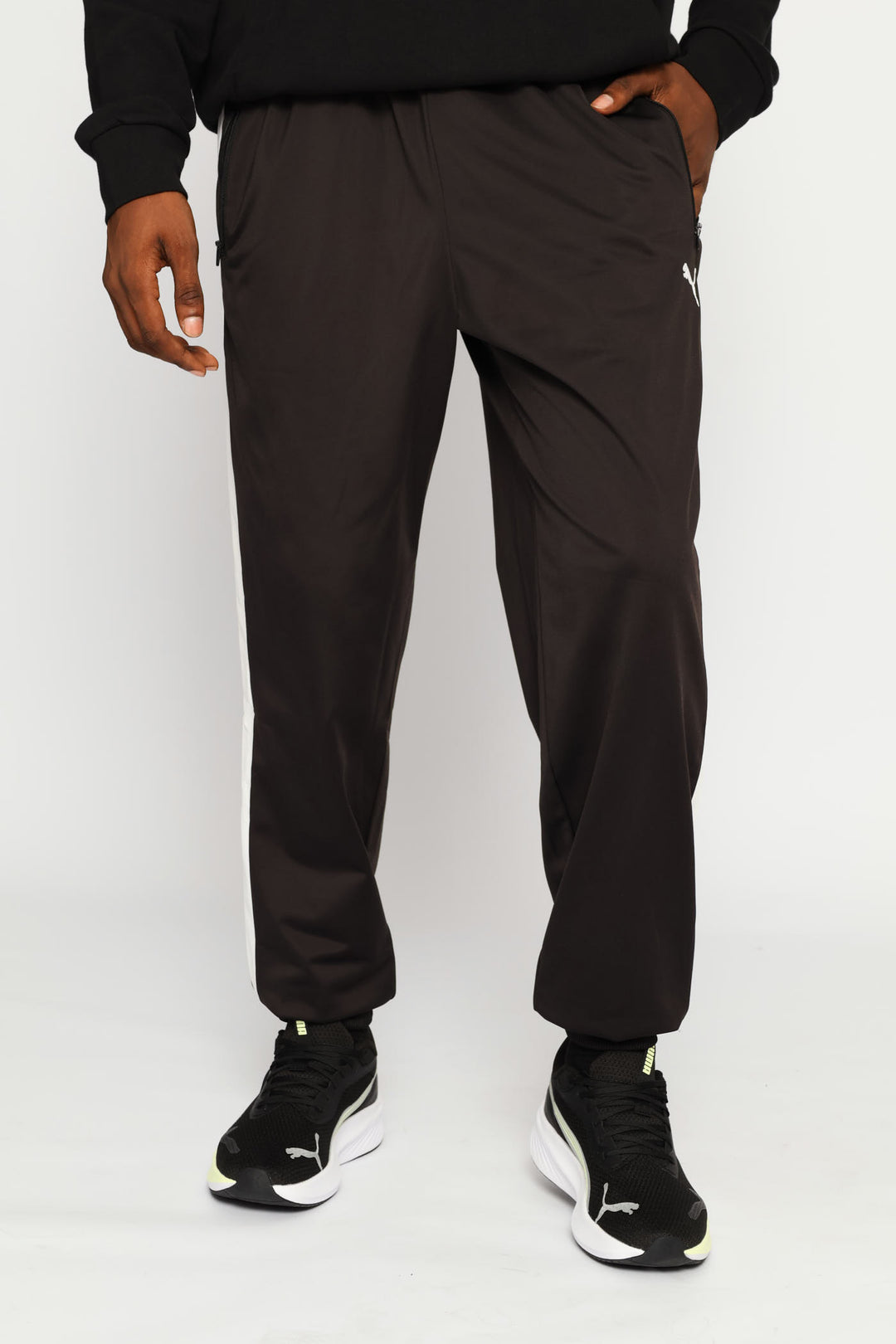 Essential T7 Poly Pants - Black